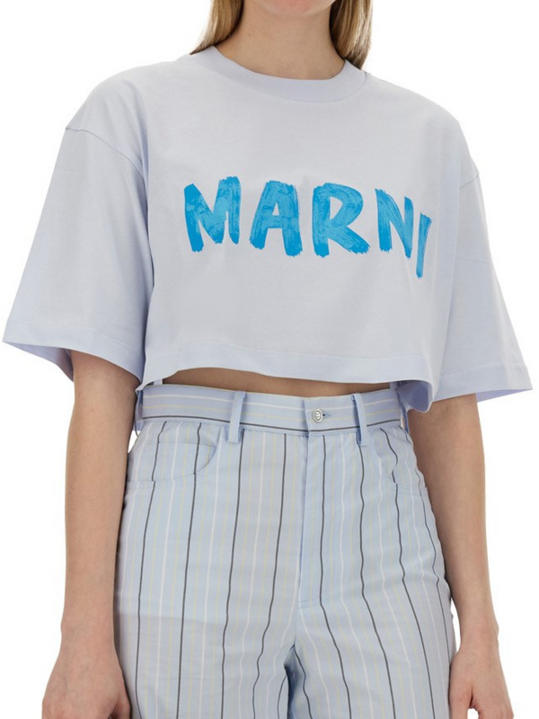 T-shirt Marni Blue