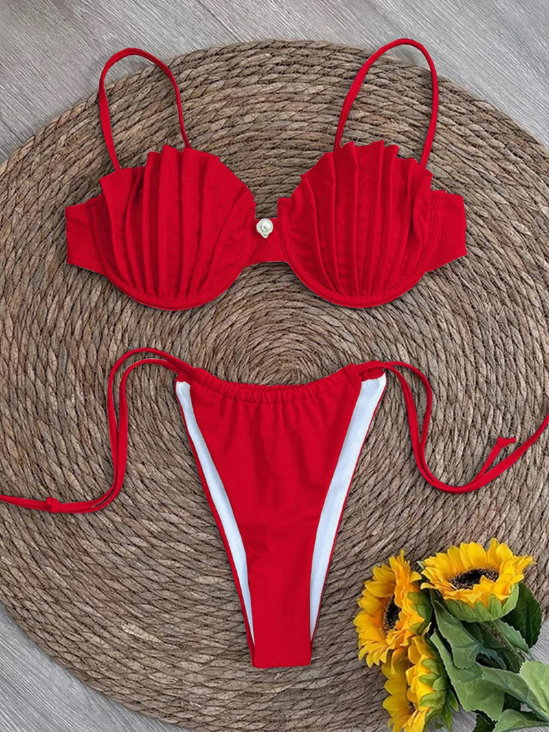 Bikini d'été Coquillage