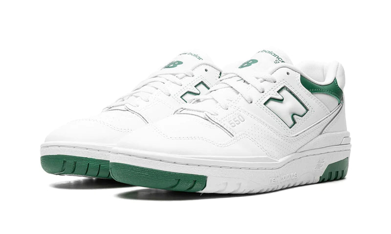 NB 550 White Classic Green