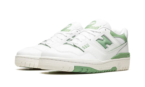 NB 550 White Mint Green