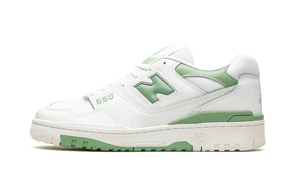 NB 550 White Mint Green