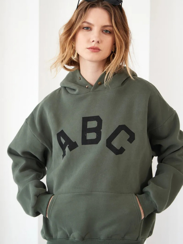 Sweat à capuche ABC