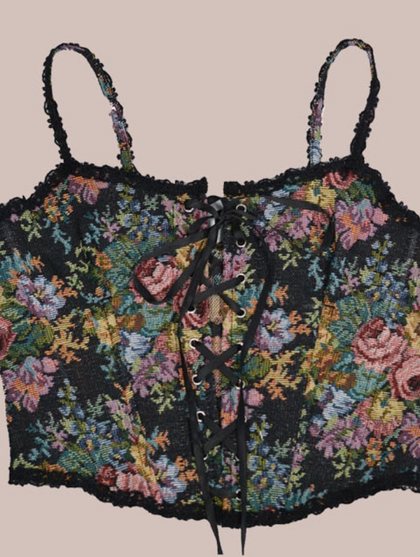 Tops floraux